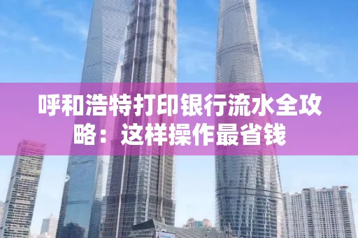 呼和浩特打印银行流水全攻略:这样操作最省钱