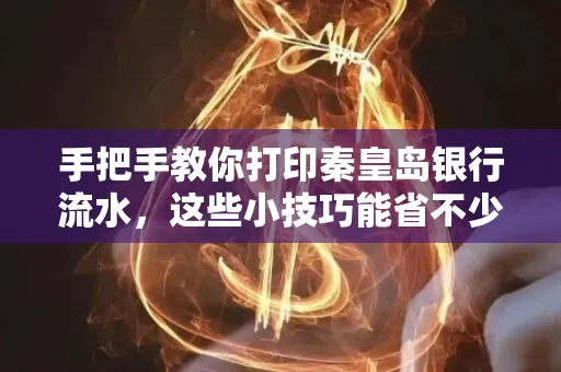手把手教你打印秦皇岛银行流水,这些小技巧能省不少事