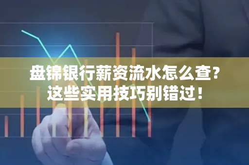 盘锦银行薪资流水怎么查？这些实用技巧别错过！