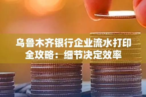 乌鲁木齐银行企业流水打印全攻略:细节决定效率