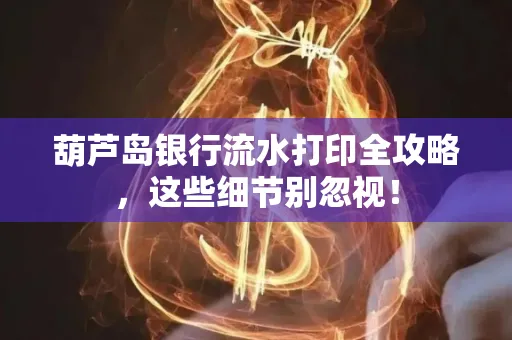 葫芦岛银行流水打印全攻略,这些细节别忽视!