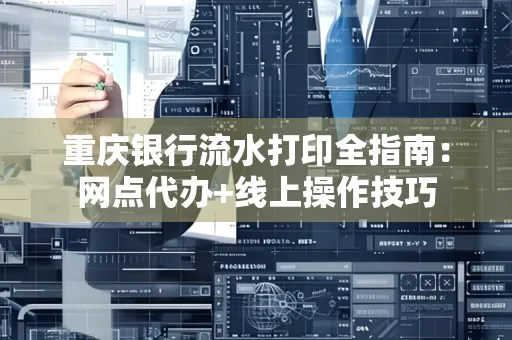 重庆银行流水打印全指南:网点代办+线上操作技巧