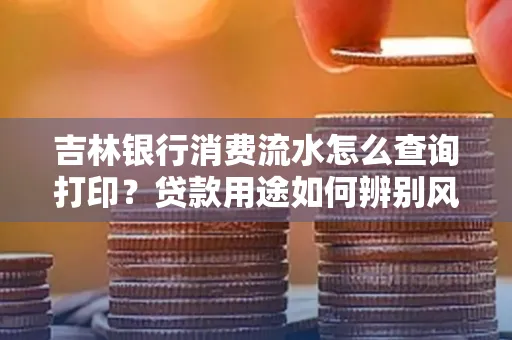 吉林银行消费流水怎么查询打印?贷款用途如何辨别风险?