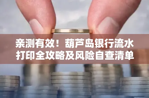 亲测有效!葫芦岛银行流水打印全攻略及风险自查清单