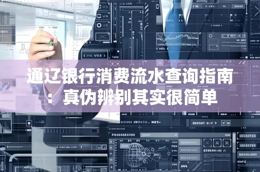 通辽银行消费流水查询指南:真伪辨别其实很简单