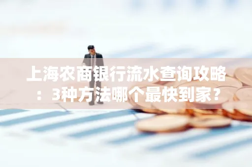 上海农商银行流水查询攻略:3种方法哪个最快到家?