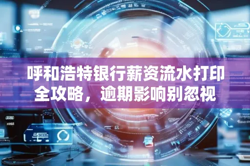 呼和浩特银行薪资流水打印全攻略,逾期影响别忽视