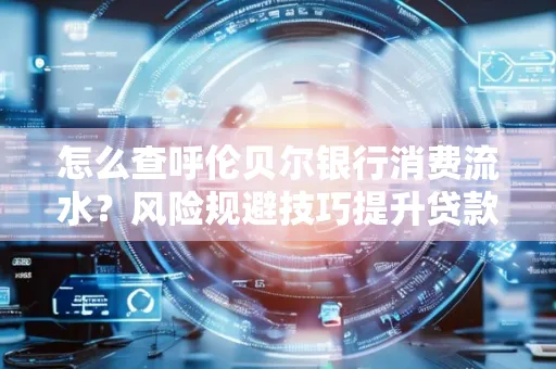 怎么查呼伦贝尔银行消费流水?风险规避技巧提升贷款率?