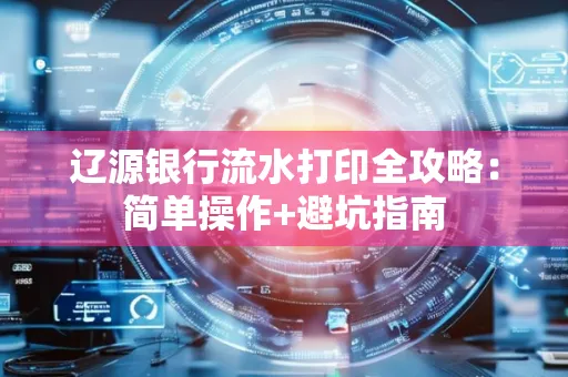 辽源银行流水打印全攻略:简单操作+避坑指南